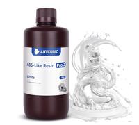 ANYCUBIC ABS-Like Resin Pro 2, 3D Printer Resin with Enhanced Strength and Toughness, High Precision and Minimal Shrinkage 3D Resin, Widely Compatible with All Resin 3D Printers(White,1kg)
