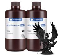 ANYCUBIC ABS-Like Resin Pro 2 3D Resin, Black, 2kg | Enhanced Strength and Toughness,Performance far Superior to ABS-Like Resin,Low Odor,Wide Compatible for All LCD 3D Printers
