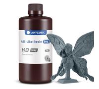 ANYCUBIC ABS-Like Resin Pro 2 3D Resin, HD Grey, 1kg | Enhanced Strength and Toughness,Performance far Superior to ABS-Like Resin,Low Odor,Wide Compatible for All LCD 3D Printers