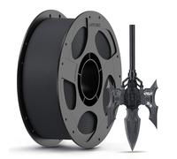 ANYCUBIC Carbon Fiber PLA Filament 1.75mm, PLA-CF Enhanced Rigidity 3D Printer Filament, Matte Texture, 1KG Reusable Spool, Lava Grey