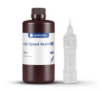 ANYCUBIC High Speed 2.0 3D Printer Resin, High-Activity and Liquidity, Low-Viscosity 3D Resin, 170mm/h Printing Speed with Anycubic Photon Mono M7 Pro LCD Printer, Clear 1kg