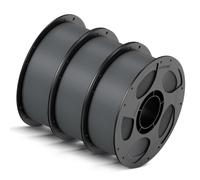 ANYCUBIC High Speed 3D Printer Filament 1.75mm, Up to 10X Faster, Rapid PLA Filament with High Prints Quality, Accuracy +/- 0.02mm, Print with FDM 3D Printer,3 Pack 1KG Reusable Spool, Grey*3