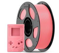ANYCUBIC High Speed 3D Printer Filament 1.75mm, Up to 10X Faster, Rapid PLA Filament with High Prints Quality, Accuracy +/- 0.02mm, Print with Most FDM 3D Printers, 1KG Reusable Spool Strawberry Pink