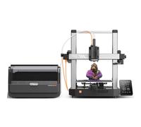 ANYCUBIC Kobra 3 Combo 3D Printer Smart Multicolor Printing(4 to 8 Colors), 600 mm/s High Speed FDM 3D Printer, LeviQ 3.0 Auto-Leveling, Filament Backup, 250 * 250 * 260mm Larger Printing Size