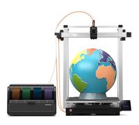 Anycubic Kobra 3 MAX Combo 3D Printer,Print Size 420 * 420 * 500mm,600mm/s Ultra-Fast Multicolor Printing, Drying and Printing in one, Suitable for All Major Filaments,Realize Smooth Printing