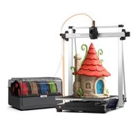Anycubic Kobra 3 Max V2 Combo Multicolor 3D Printer, 420x420x500mm³ Volume | 4-Color Standard, Expand to 8, 600mm/s High Speed, Full-Metal Hotend, Quick-Release Nozzle, Easy Assembly