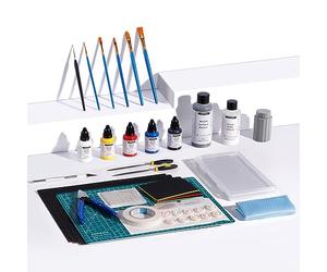 ANYCUBIC Multifunctional 3D Printing Painting DIY Kit, One Set for All Tasks, Tailored for 3D Print Coloring
