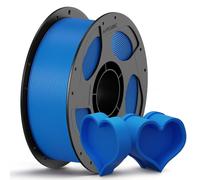 ANYCUBIC PETG Filament 1.75mm, 3D Printer Filament, Dimensional Accuracy +/- 0.02mm, Exceptional Toughness, Print with Most FDM 3D Printers, Intelligent Identification, 1KG Reusable Spool,Lake Blue