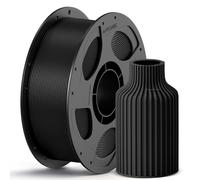 ANYCUBIC PETG Filament 1.75mm, 3D Printer Filament, Dimensional Accuracy +/- 0.02mm, Exceptional Toughness, Print with Most FDM 3D Printers, 1KG Spool Black