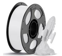 ANYCUBIC PETG Filament 1.75mm, 3D Printer Filament, Dimensional Accuracy +/- 0.02mm, Exceptional Toughness, Print with Most FDM 3D Printers, 1KG Spool White