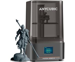 ANYCUBIC Photon Mono 4 10K Resin 3D Printer, 7-Inch Monochrome LCD LighTurbo Matrix Light Source Up to 70mm/h High-Speed Printing 153.4 × 87 × 165 mm Build Volume