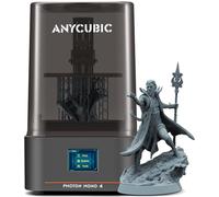 ANYCUBIC Photon Mono 4 Resin 3D Printer, 7'' 10K Mono LCD Screen with Stable LighTurbo Light Source, 70mm/h Fast Printing, Print Volume 6.04'' x 3.42'' x 6.49''
