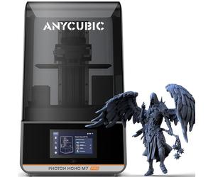 ANYCUBIC Photon Mono M7 Pro, 170mm/h Ultra-High Speed Resin 3D Printer, 14K Mono LCD, LighTurbo 3.0, Support Plug-in Mini Air Purifier, Resin Auto-Fill, 8.77” x 4.96“ x 9.05“ Large Printing Size