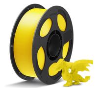 ANYCUBIC PLA+ 3D Printer Filament 1.75mm, High Toughness 3D Printing Filament, Dimensional Accuracy +/- 0.02mm, Print with Most FDM 3D Printers, RFID Sync，1KG Reusable Spool, Vibrant Yellow