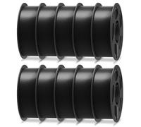 ANYCUBIC PLA+ 3D Printer Filament 1.75mm, High Toughness 3D Printing Filament, Dimensional Accuracy +/- 0.02mm, Print with Most FDM 3D Printers, 10PCS Pearl Black
