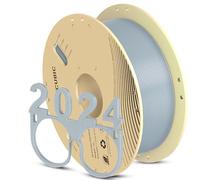 ANYCUBIC PLA Filament 1.75mm, RFID 3D Printer Filament, Dimensional Accuracy +/- 0.02mm, 1KG Spool Silver