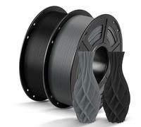 ANYCUBIC PLA Filament 1.75mm, RFID 3D Printer Filament, Dimensional Accuracy +/- 0.02mm, 2 Pack 1KG Spool, Black+ Grey