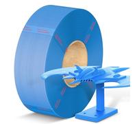 ANYCUBIC PLA Filament Refill 1.75mm, 3D Printer Filament for Reusable Spools, Dimensional Accuracy +/- 0.02mm, Print with Most FDM 3D Printers, Intelligent Identification, 1KG Cyan