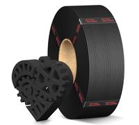 ANYCUBIC PLA Filament Refill 1.75mm, 3D Printer Filament, for Reusable Spools, Dimensional Accuracy +/- 0.02mm, Fit with Most Reusable Spools, 1KG, Black