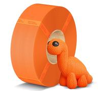 ANYCUBIC PLA Filament Refill 1.75mm, 3D Printer Filament, for Reusable Spools, Dimensional Accuracy +/- 0.02mm, Fit with Most Reusable Spools, 1KG, Orange