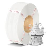 ANYCUBIC PLA Filament Refill 1.75mm, 3D Printer Filament, for Reusable Spools, Dimensional Accuracy +/- 0.02mm, Fit with Most Reusable Spools, 1KG, White