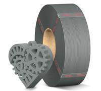ANYCUBIC PLA Filament Refill 1.75mm, 3D Printer Filament, for Reusable Spools, Dimensional Accuracy +/- 0.02mm, Fit with Most Reusable Spools, 1KG, Texture Grey