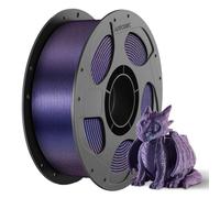 ANYCUBIC PLA Galaxy 3D Printer Filament, Sparkle PLA Filament 1.75mm Dimensional Accuracy +/- 0.03mm, Print with Most FDM 3D Printers, Intelligent Identification, 1KG Reusable Spool, Galaxy Purple