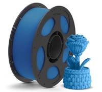 ANYCUBIC PLA Matte 3D Printer Filament 1.75mm, PLA Matte for 3D Printing Material, Print with FDM 3D Printer, Intelligent Identification, Dimensional Accuracy +/- 0.02 mm, 1KG Reusable Spool, Blue