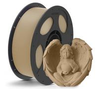 ANYCUBIC PLA Matte 3D Printer Filament 1.75mm, PLA Matte for 3D Printing Material, Print with FDM 3D Printer, Intelligent Identification, Dimensional Accuracy +/- 0.02mm,1KG Reusable Spool,Latte Brown
