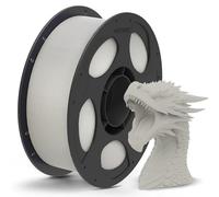 ANYCUBIC PLA Matte 3D Printer Filament 1.75mm, PLA Matte for 3D Printing Material, Print with FDM 3D Printer, Intelligent Identification, Dimensional Accuracy +/- 0.02mm, 1KG Reusable Spool,Bone White