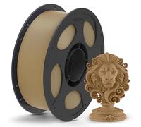 ANYCUBIC PLA Matte 3D Printer Filament 1.75mm, PLA Matte for 3D Printing Material, Print with FDM 3D Printer, Intelligent Identification, Dimensional Accuracy +/- 0.02mm, 1KG Reusable Spool,Caramel
