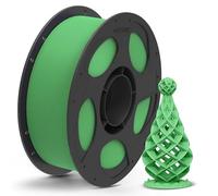 ANYCUBIC PLA Matte 3D Printer Filament 1.75mm, PLA Matte for 3D Printing Material, Print with FDM 3D Printer, Intelligent Identification, Dimensional Accuracy +/- 0.02mm, 1KG Reusable Spool,Green