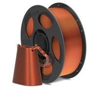 ANYCUBIC Silk PLA Filament 1.75mm, 3D Printer Filament, Dimensional Accuracy +/- 0.02mm, 1KG Spool, Dimensional Accuracy +/- 0.03 mm,Copper