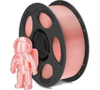 ANYCUBIC Silk PLA Filament 1.75mm, 3D Printer Filament, Dimensional Accuracy +/- 0.02mm, 1KG Spool, Dimensional Accuracy +/- 0.03 mm,Pink
