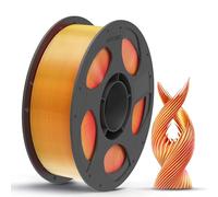 ANYCUBIC Silk PLA Filament 1.75mm, 3D Printer Filament, Dimensional Accuracy +/- 0.02mm, 1KG Spool, Dimensional Accuracy +/- 0.03 mm, Red Gold