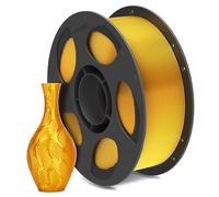 ANYCUBIC Silk PLA Filament 1.75mm, 3D Printer Filament, Dimensional Accuracy +/- 0.02mm, 1KG Spool, Dimensional Accuracy +/- 0.03 mm,Gold