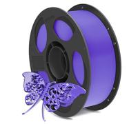 ANYCUBIC Silk PLA Filament 1.75mm, 3D Printer Filament, Dimensional Accuracy +/- 0.02mm, 1KG Spool, Dimensional Accuracy +/- 0.03 mm,Purple