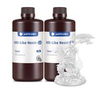 ANYCUBIC Upgraded ABS-Like Resin 2.0, Clear, 2kg