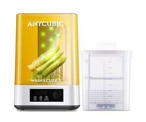 ANYCUBIC Wash & Cure 3 Station for Resin 3D Printers, Size 165x100x180mm³ | 2 in 1 Wash & Cure Machine for Photon Mono Mars LCD/SLA/DLP 3D Printing Models with Dual Cleaning Modes and Uniform Curing