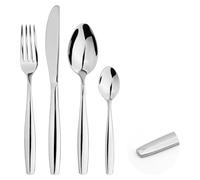 Anydate Cutlery Set 16-Piece Stainless Steel Fork Spoon