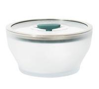 Anyday Cookware Microwave Dish, 2-Piece Large Deep Glass Storage Container with Lid for Steaming, Roasting, Serving & Storing Food, 7.9" x 4.2"