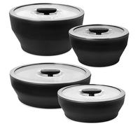 Anyday Onyx Collection 8-Piece Microwave Cookware Set