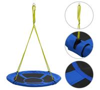 Anydaydirect Swing 110 Cm 100 Kg Blue Outdoor Toy