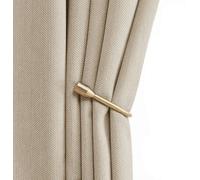 Anyhouz Anydrape Curtain Beige 150cmx250cm Thick Chenille Luxury Blackout Curtains - Pencil Pleat