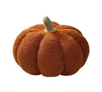 Anyhouz Anypillow Throw Pillows Brown Lamb Fleece Pumpkin Plush Toys for Home Decor Throw Pillow Living Room Bedroom 35cm