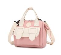 Anymom Mommy Baby Changing Bag Pink Backpack Big Capacity Handbag