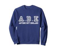 Anyone But England ABE Funny Scottish Football Fan Sweatshirt