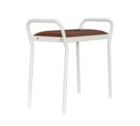 Anyone Stool White/Cognac