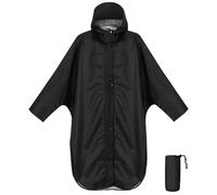 ANYOO Waterproof Rain Poncho Raincoat with Hood and Sleeves, Lightweight&Windproof Rainwear Rain Jacket for Women and Men