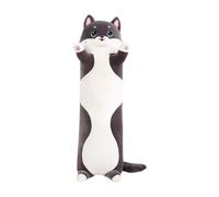Anypillow Side Sleeping Body Pillow Black Lovely Husky Bed Sofa Long Pillow for Children and Adult 50CM